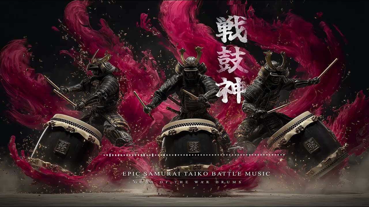 戦鼓神 SENGOSHIN | Gods of the War Drums | Epic Samurai Taiko Battle Music