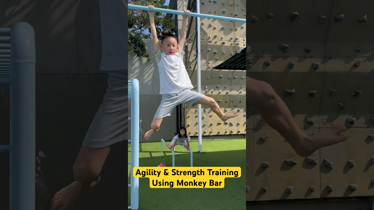 Agility Drill using Monkey Bar to Improve Speed and Explosive Power #speedandagility