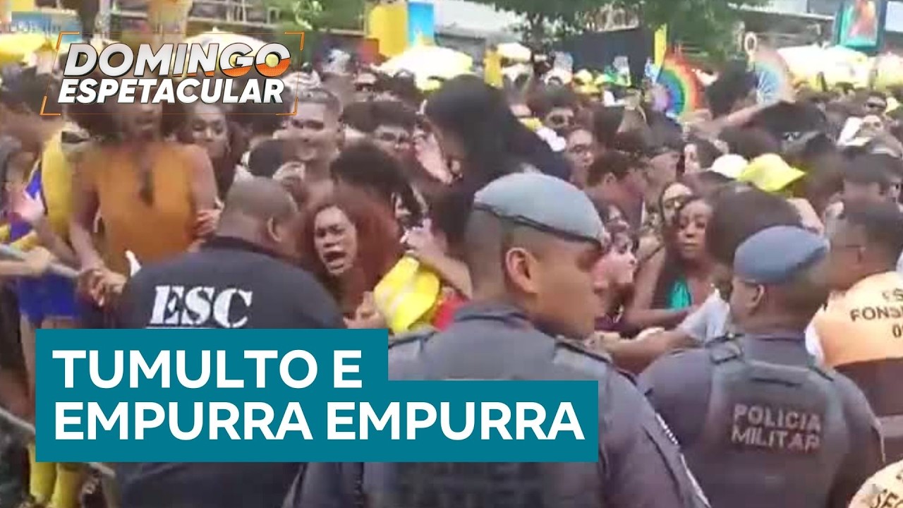 Confus&atilde;o causa p&acirc;nico durante desfile de bloco de Carnaval em SP