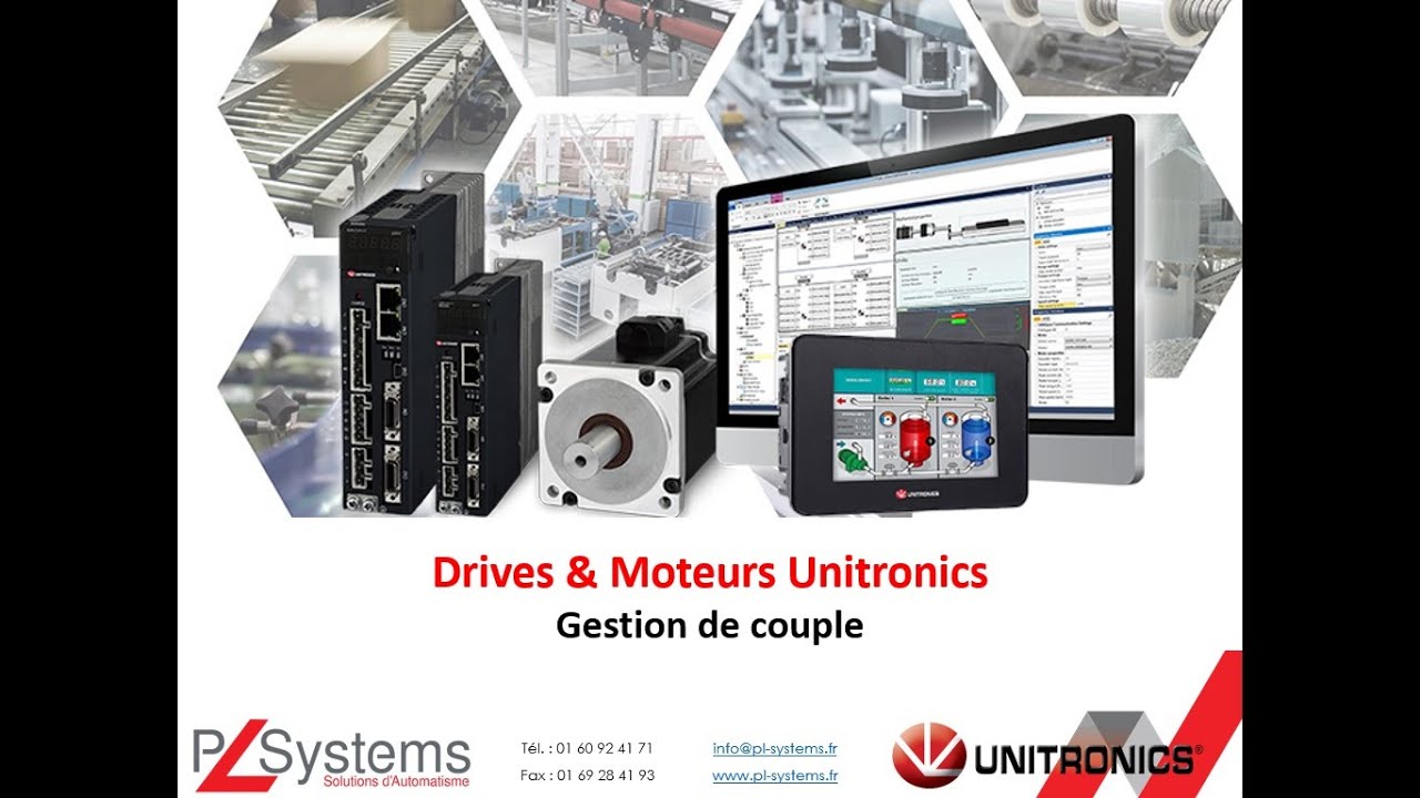 Webinaire N°29 : Gestion du Couple sur Servomoteur pour la Gamme Unistream D'Unitronics
