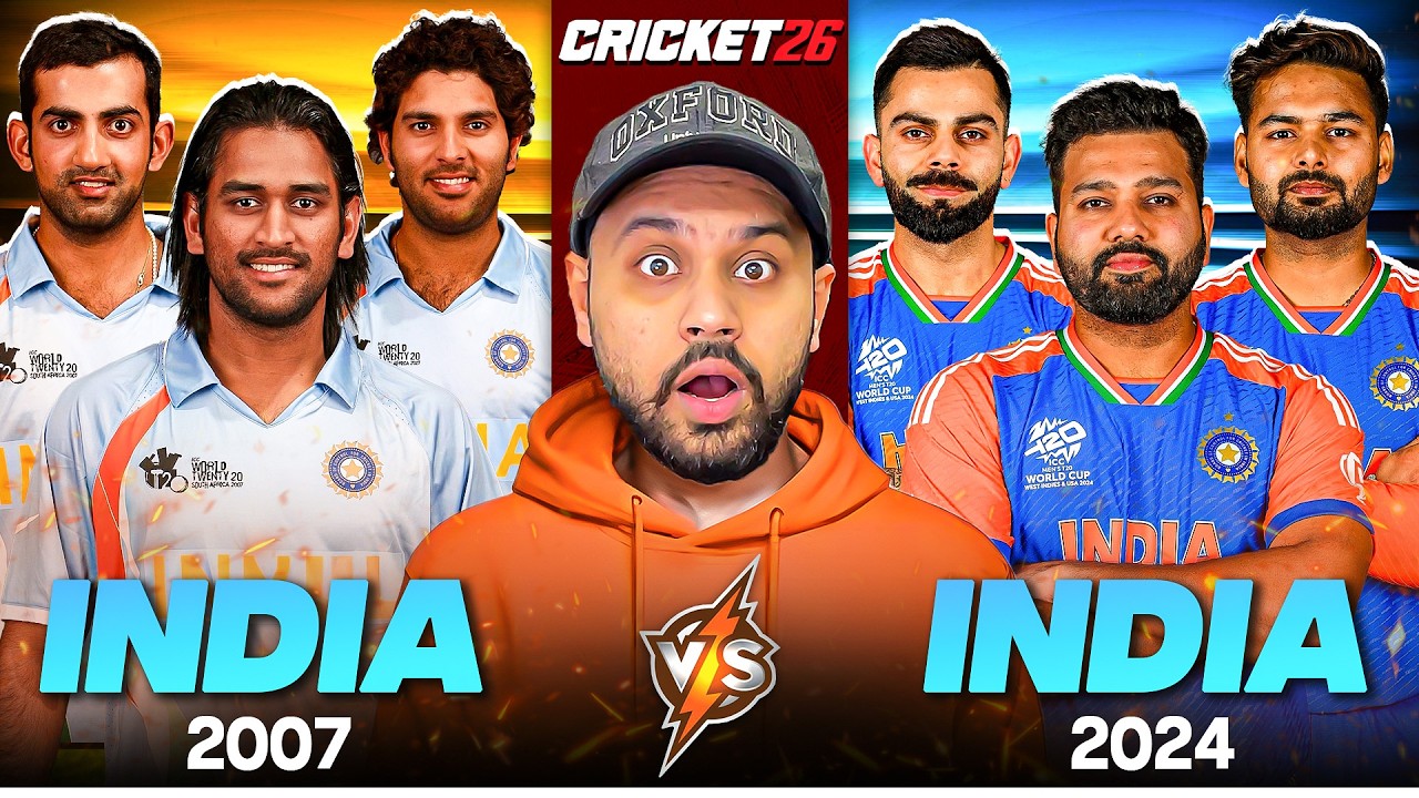 MS DHONI vs ROHIT SHARMA ⚔️ | CAN INDIA 2007 STUNS INDIA 2024❓ CRICKET 26