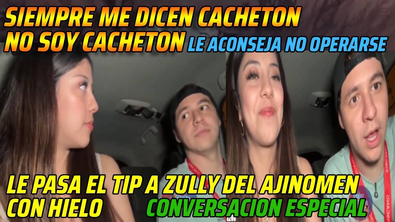 😂MASOKU SIEMPRE ME DICEN CACHETON NO SOY CACHETON😂LE PASA EL TIP A ZULLY DEL AJINOMEN CON HIELO😂