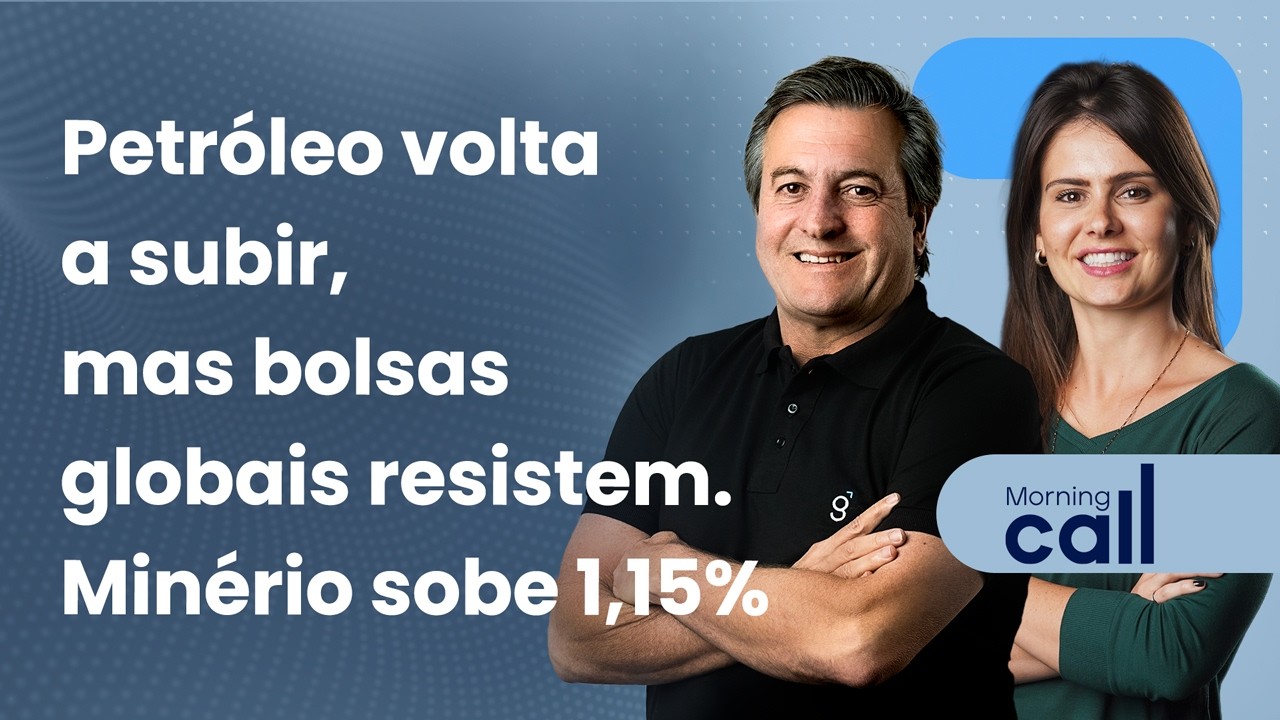 🔴 17/03/26 Petróleo volta a subir, mas bolsas globais resistem | Minério sobe 1,15% | Morning call