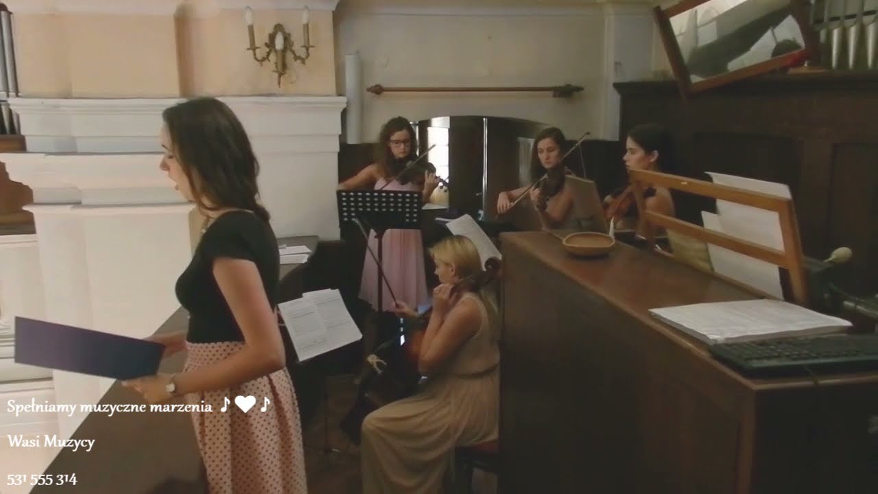 Laudate Dominum W. A. Mozart-Anielski śpiew i kwartet smyczkowy-Klasyczna Oprawa Muzyczna Ślubu ♪♥♪