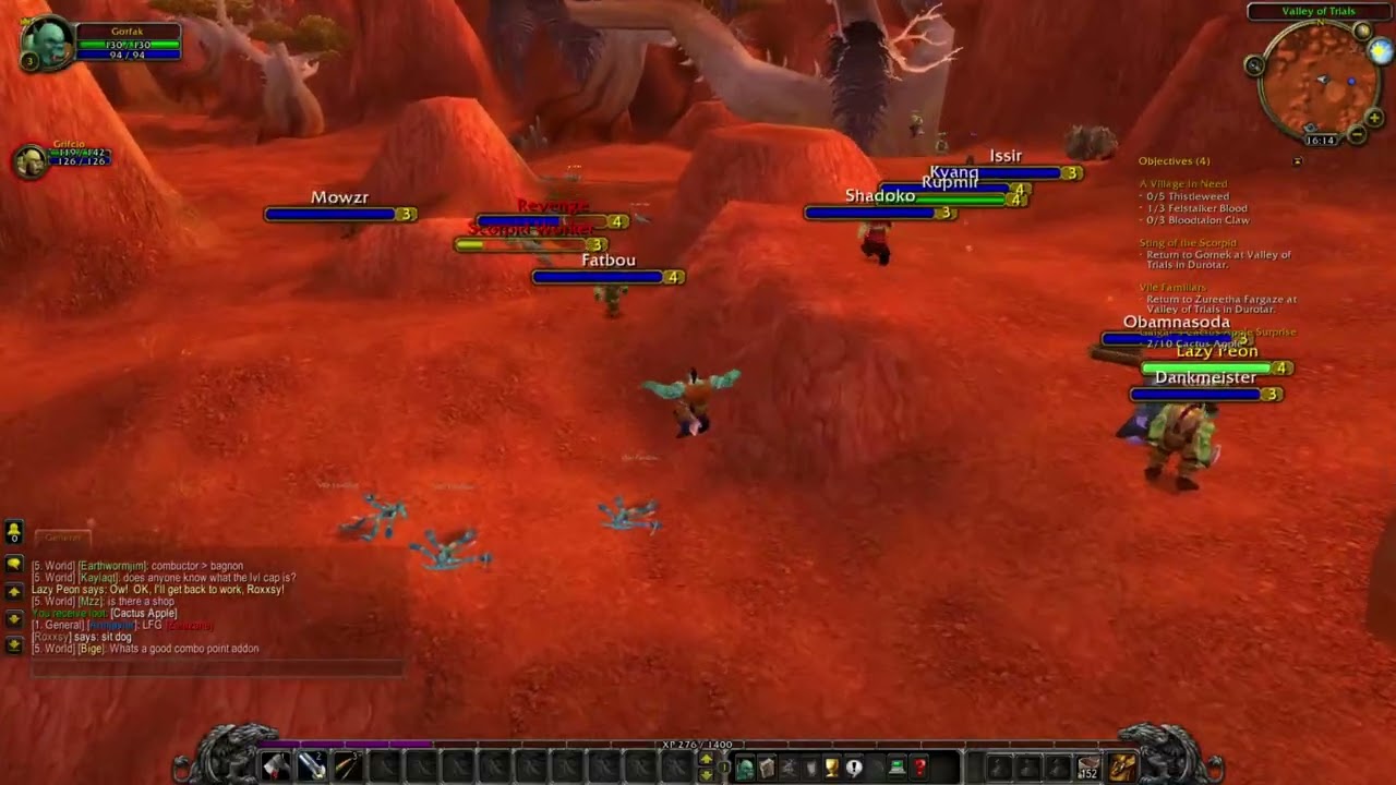 Project Epoch Launch - Orc Hunter 1-5 Leveling, WoW Classic+