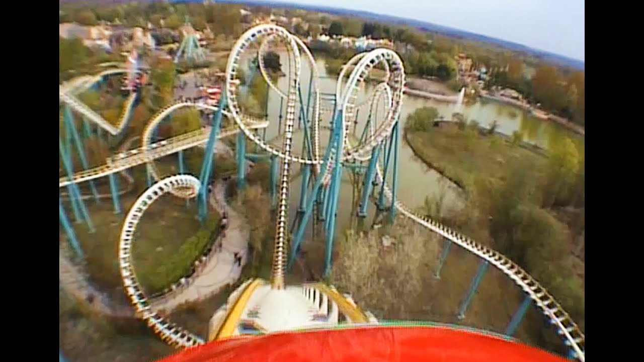 Goudurix (2006 Off-Ride Footage and Front Seat POV) - Parc Asterix France