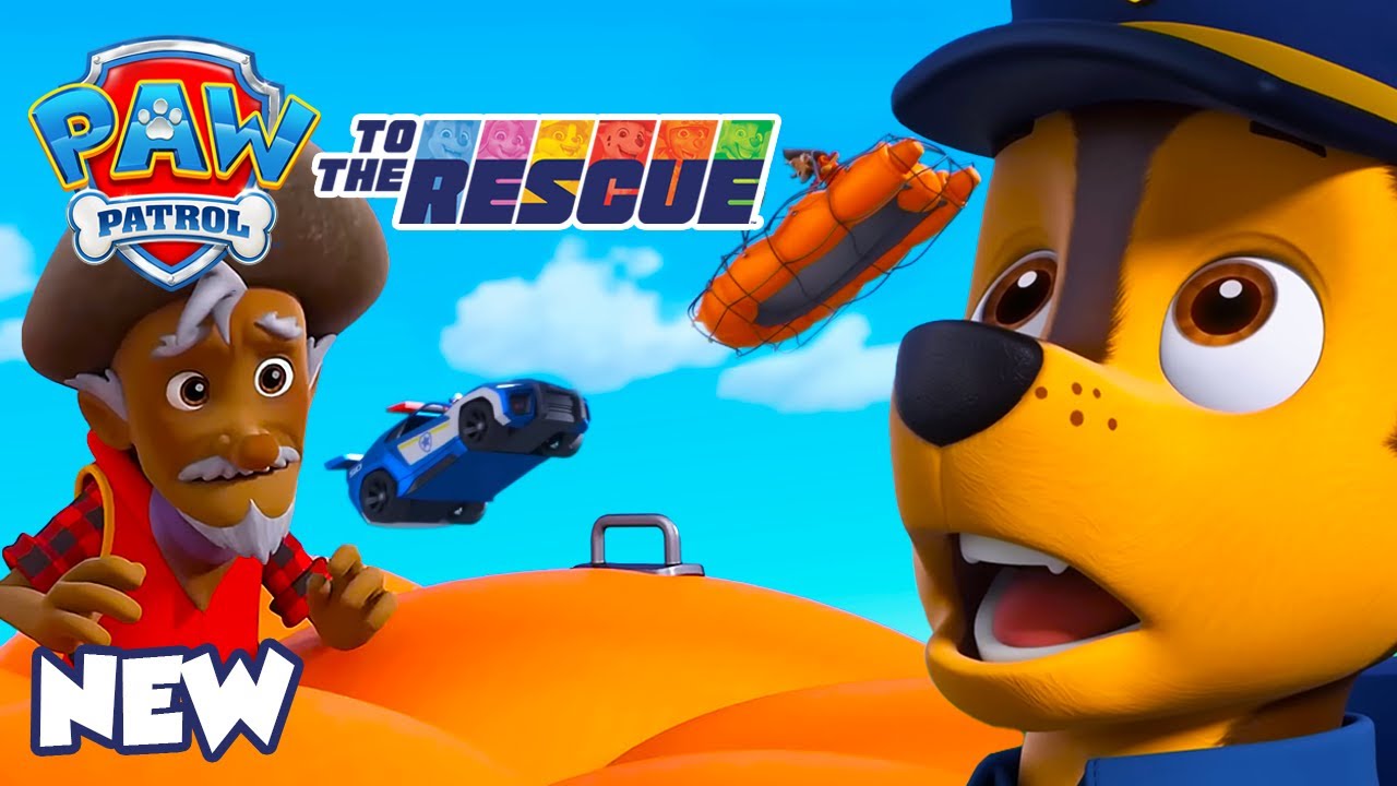 NEW! Chase's Inflatable Boat Rescue | PAW Patrol UK | To The Rescue