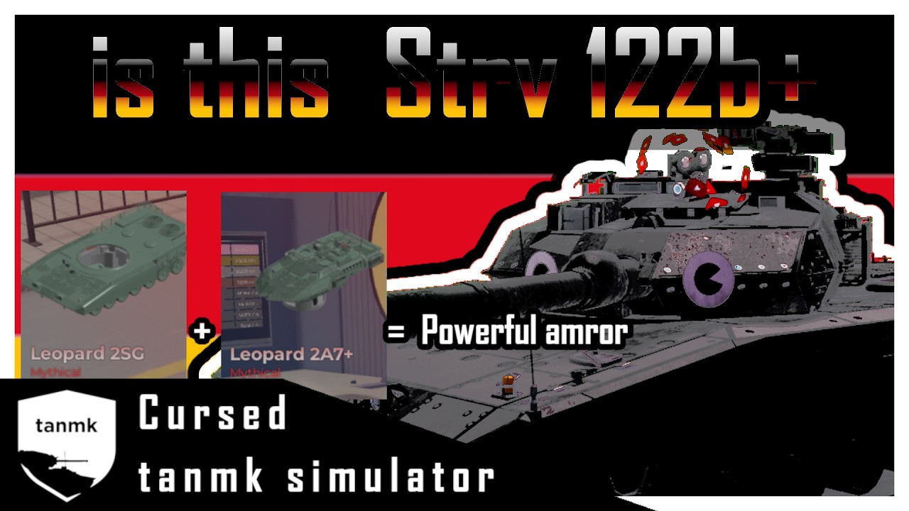 Welcome to German! a Leopard 2SG and 2A7+ | Cursed Tank Simulator