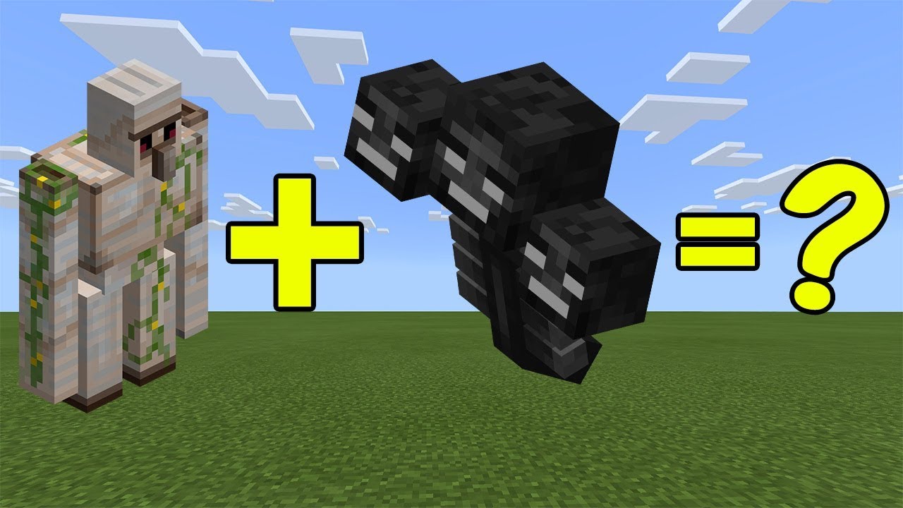I Combined an Iron Golem and the Wither in Minecraft - Then This Happened...