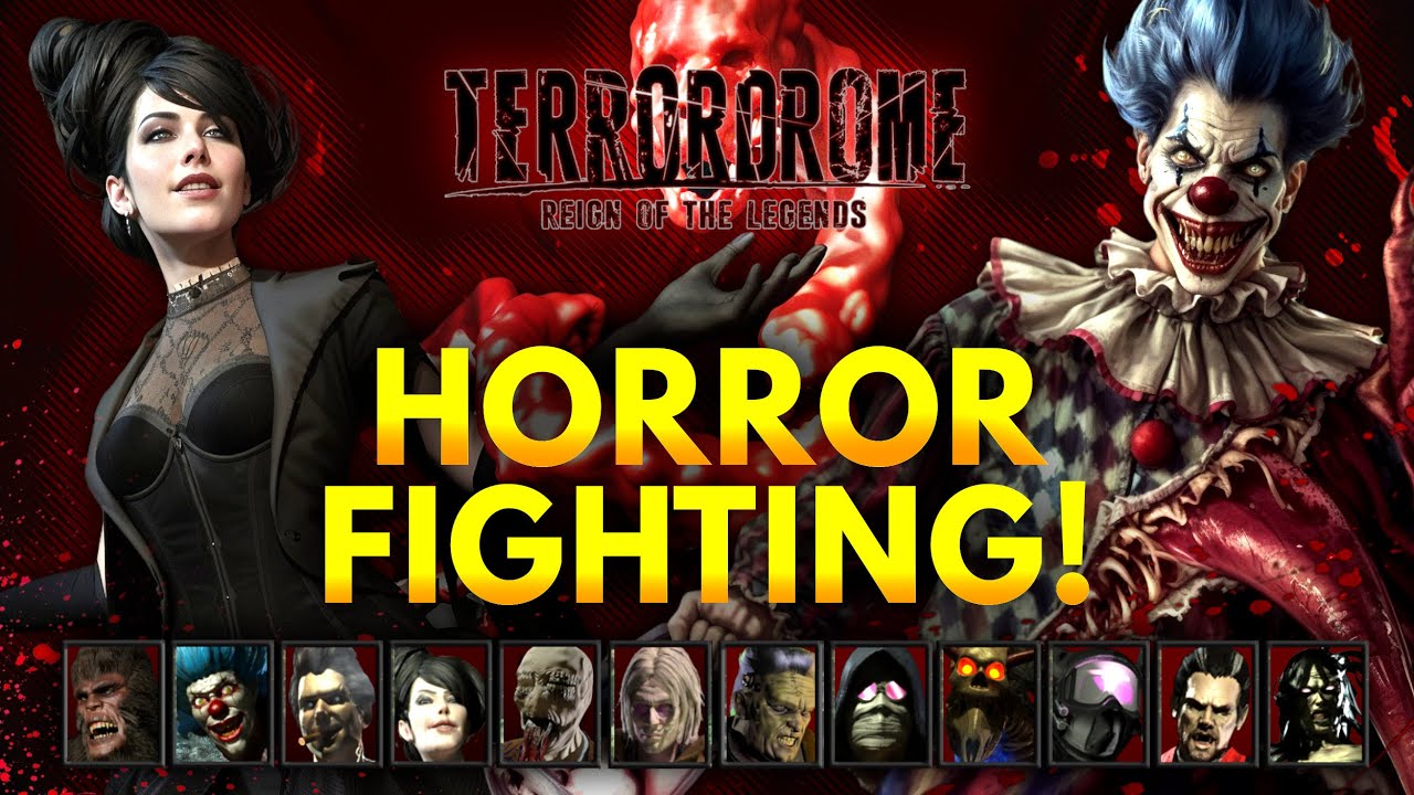 You Can Play This HORROR Fighting Game Right Now! - Terrordrome