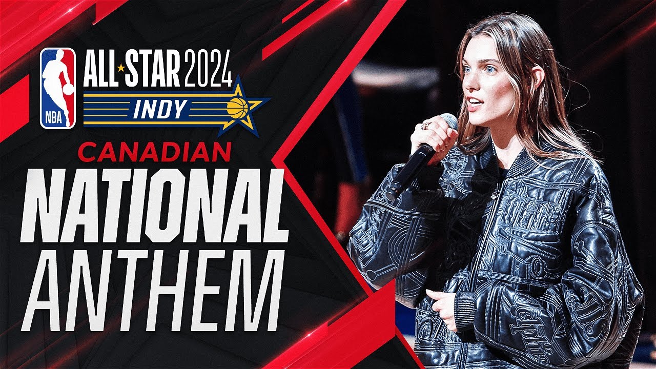 Charlotte Cardin Performs The Canadian National Anthem | 2024 #NBAAllStar