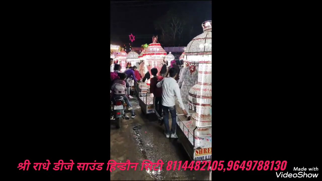 बारात ON WHEELS चढ़ाई हेतु फुल सैटअप आज की रात