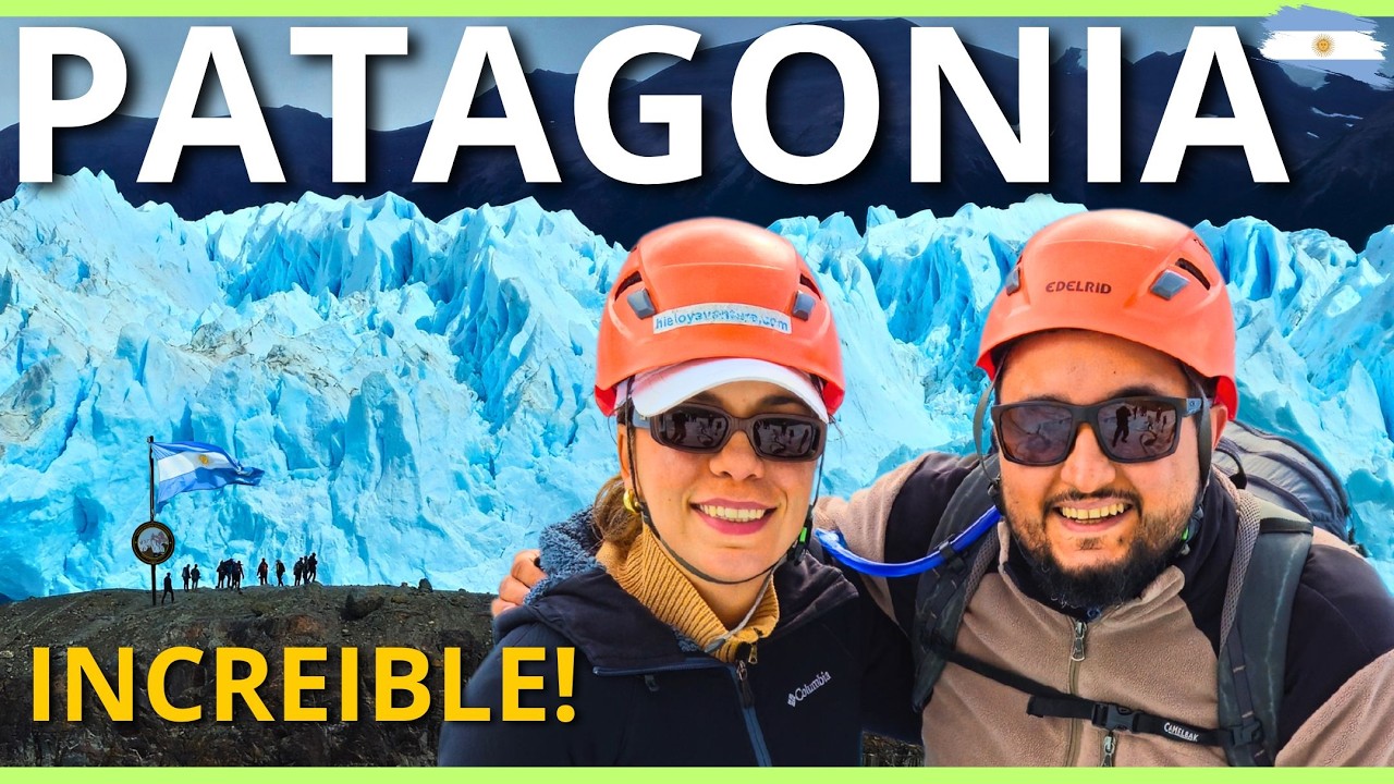 Caminamos sobre el GLACIAR PERITO MORENO y subimos EL CHALTEN!