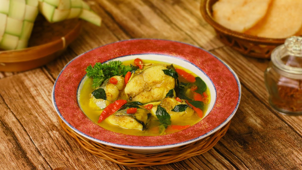 Ikan Tenggiri Kuah Kuning Simple - Resep Sederhana Yang Nikmat