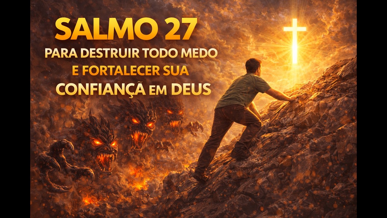 SALMO 27 PARA DESTRUIR TODO MEDO E FORTALECER SUA CONFIANÇA EM DEUS