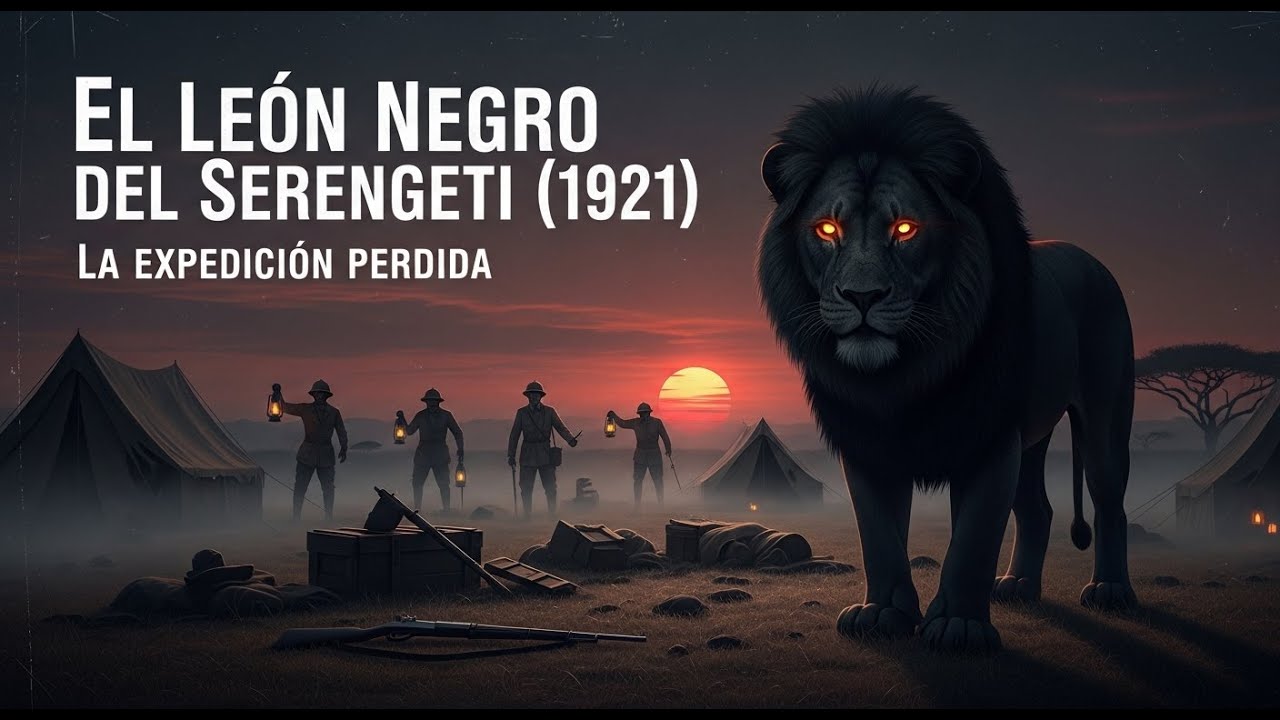La Leyenda del León Negro del Serengeti... La expedición perdida
