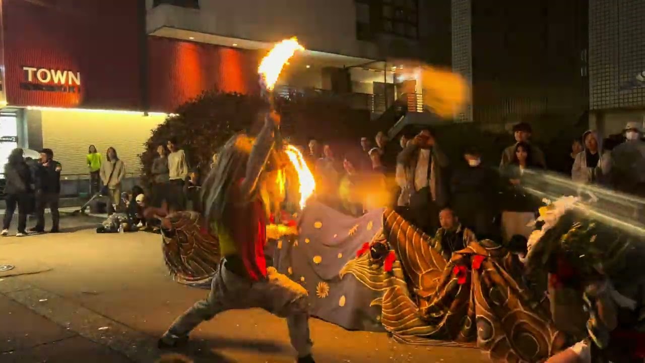 三日曽根横町の獅子舞　2025 1