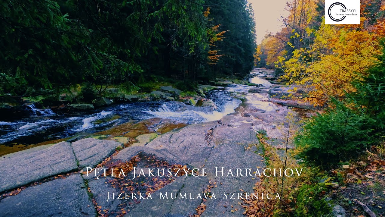 Pętla rowerowa Jakuszyce - Harrachov. Po drodze Orle, Jizerka, Mumlavskie wodospady, Szrenica.