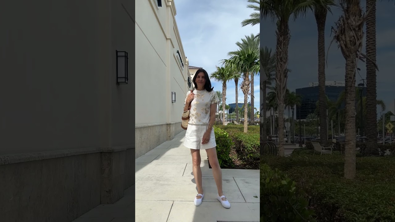 Outfit of the day at the outlet mall