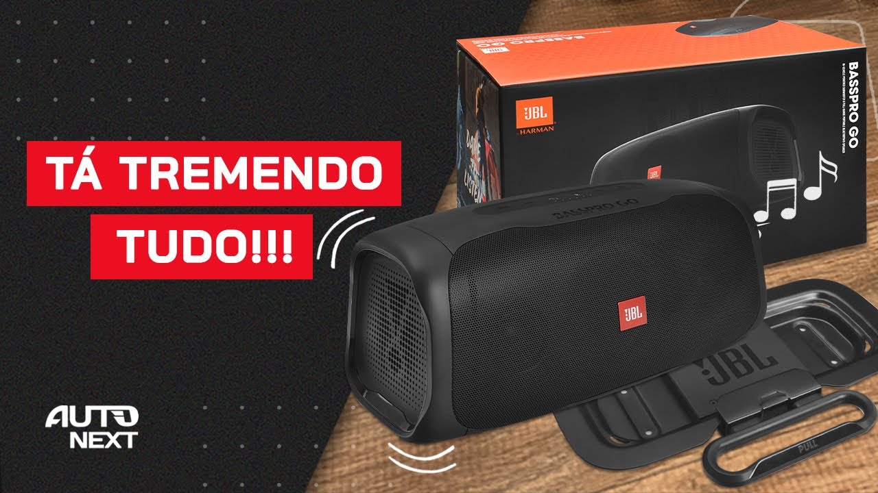 JBL Basspro Go | Unboxing, instalação e funcionamento