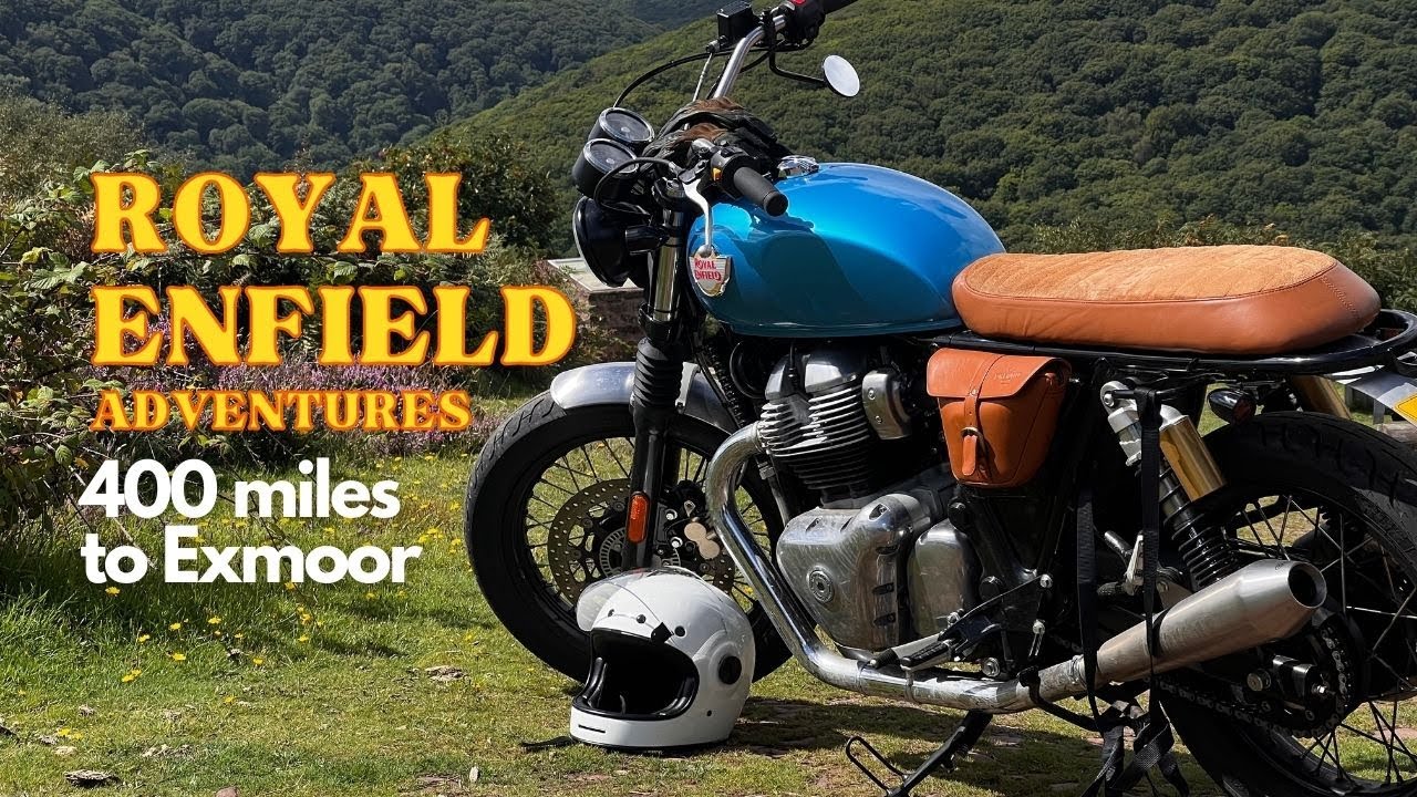 How does Royal Enfield Interceptor handle a 400 miles road trip to Exmoor