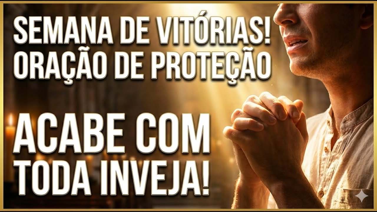 NÃO SAIA DE CASA sem ouvir isto! Oração de Proteção Absoluta para sua Semana.
