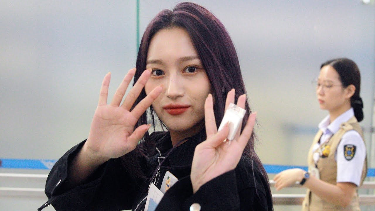 190828 드림캐쳐 (DREAMCATCHER) 시연 focus - 인천공항 출국
