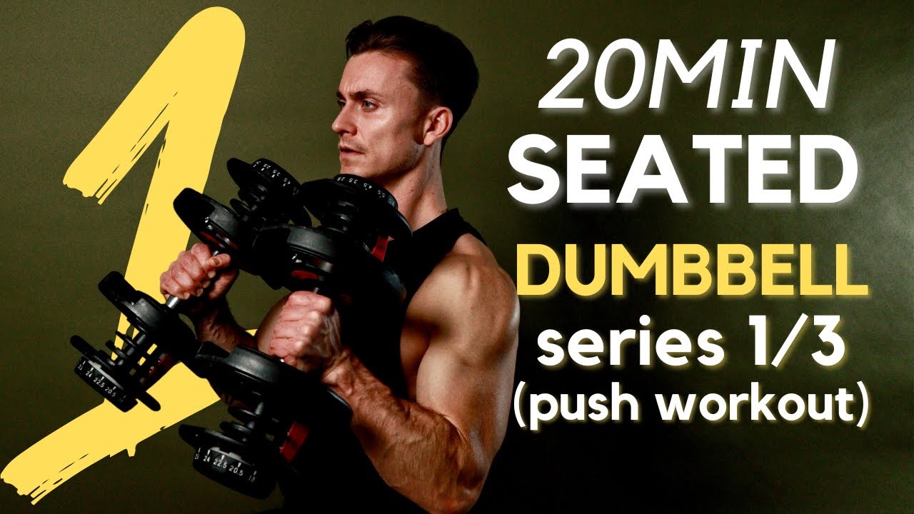 SEATED DUMBBELL SERIES 1/3 // 20min Shoulder and tricep workout