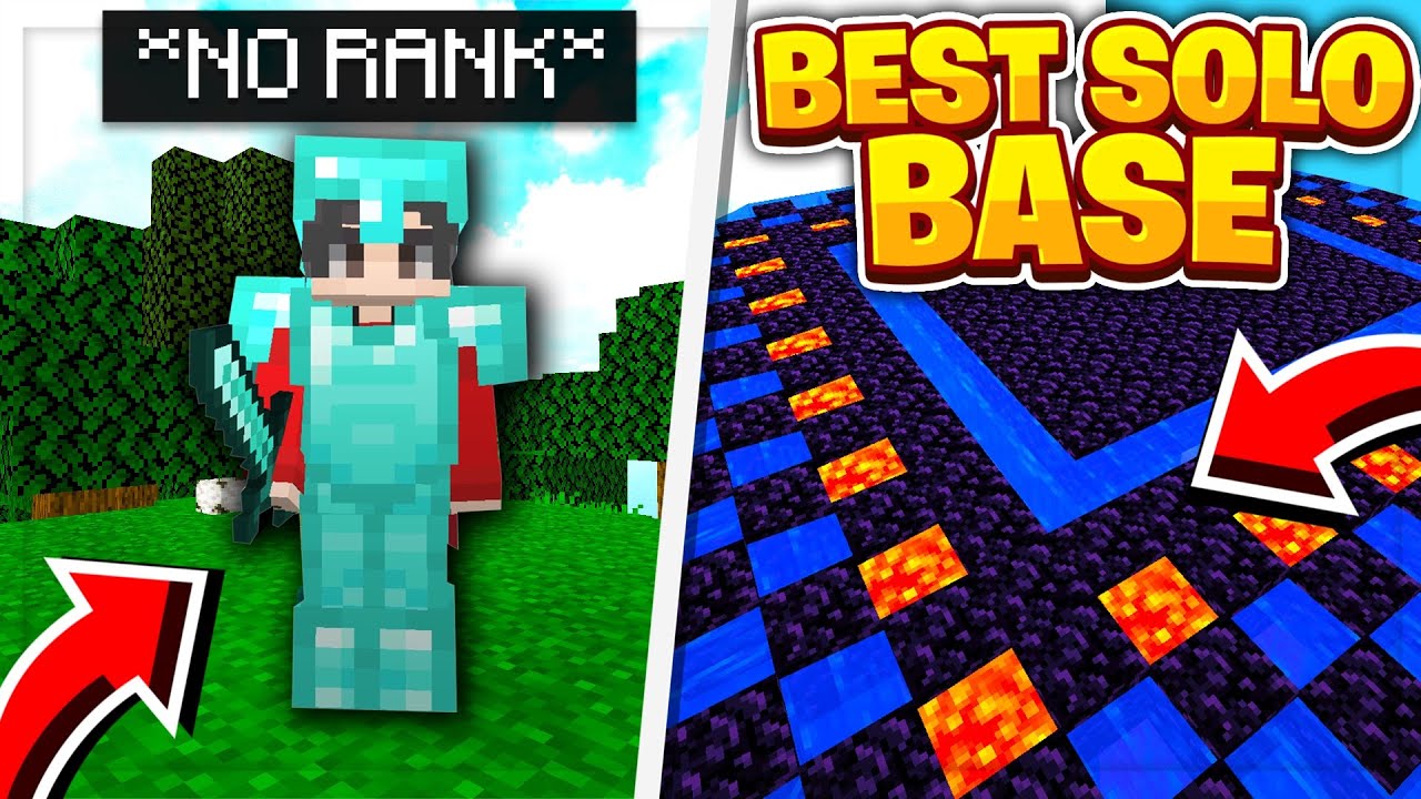 THE BEST SOLO FACTIONS BASE *NO RANK* | Minecadia Factions