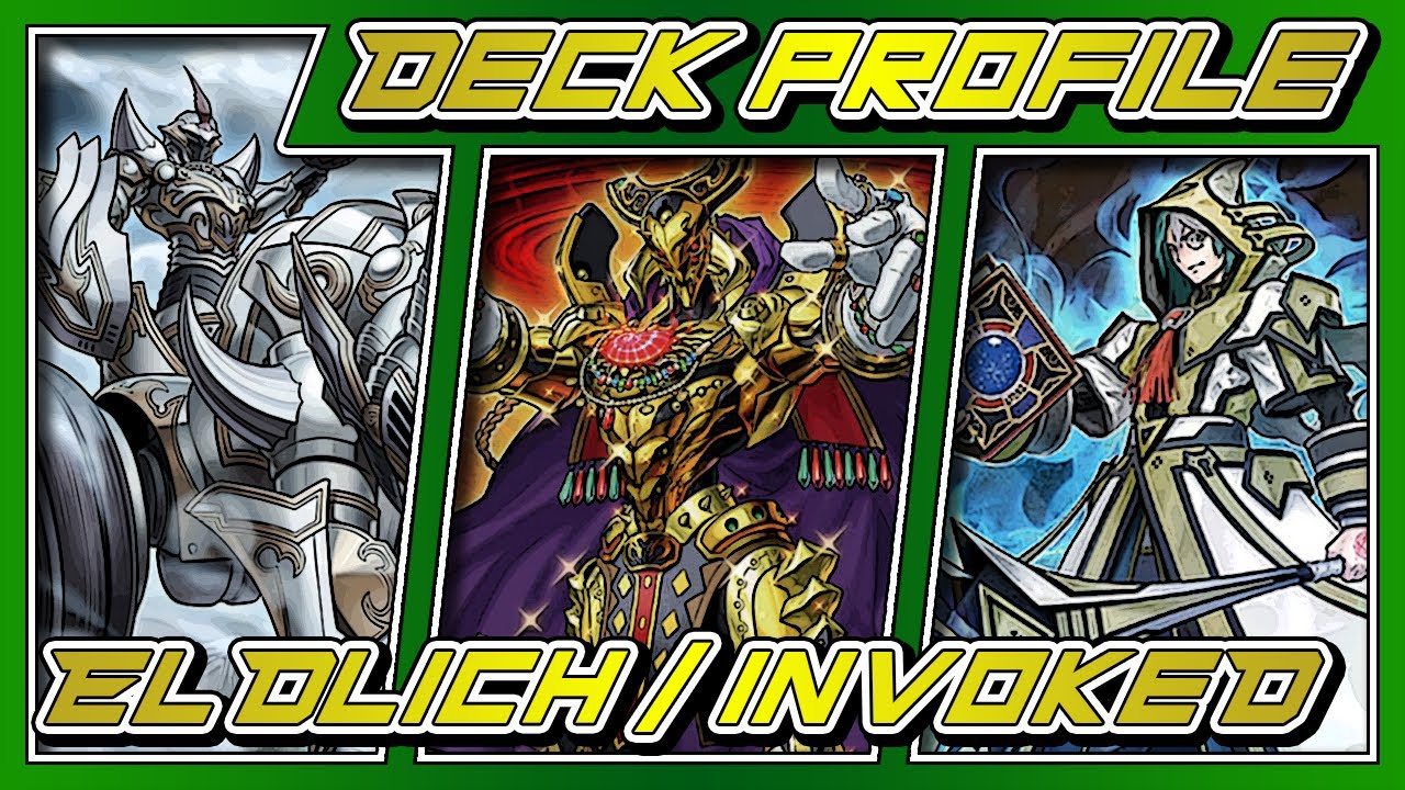 YU-GI-OH! TCG | COMPETITIVE ELDLICH INVOKED DECK PROFILE | TOP 1 NO TORNEIO DO NERD FORFUN!