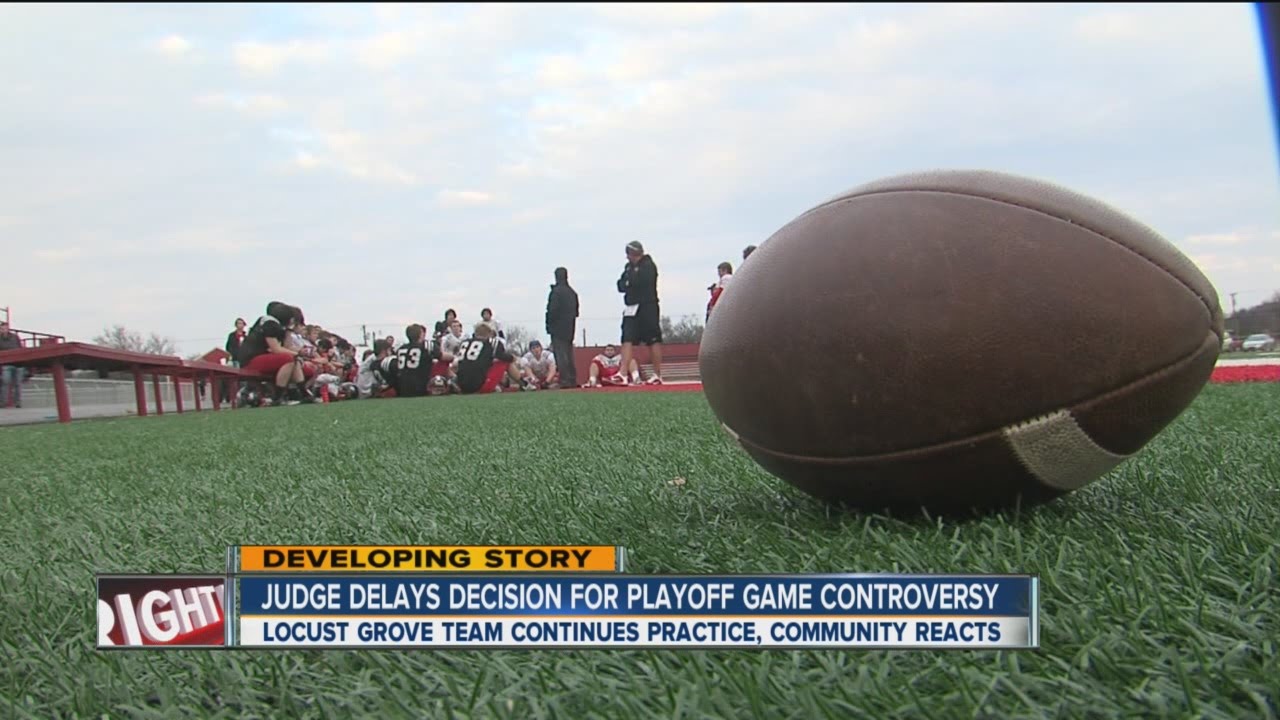 Judge delays decision for playoff game controversy