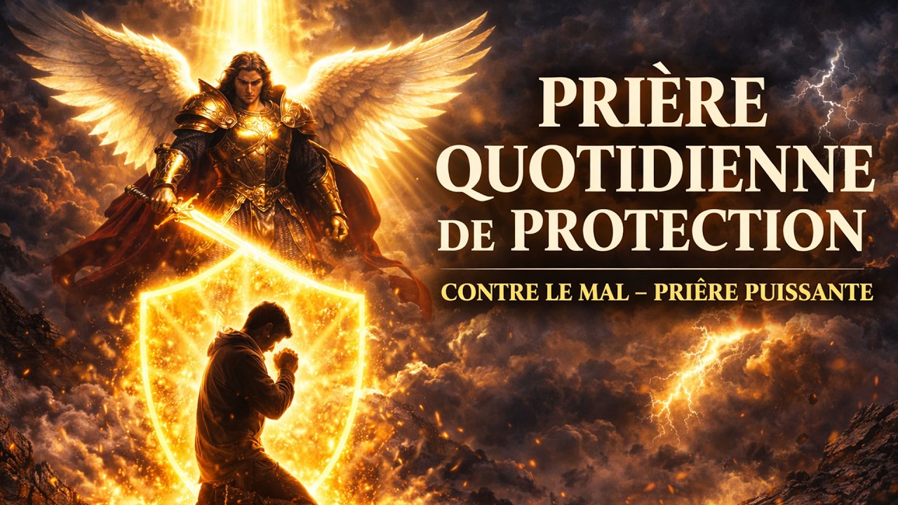 Prière à SAINT MICHEL ARCHANGE // Prière QUOTIDIENNE de PROTECTION contre le mal   Prière PUISSANTE.