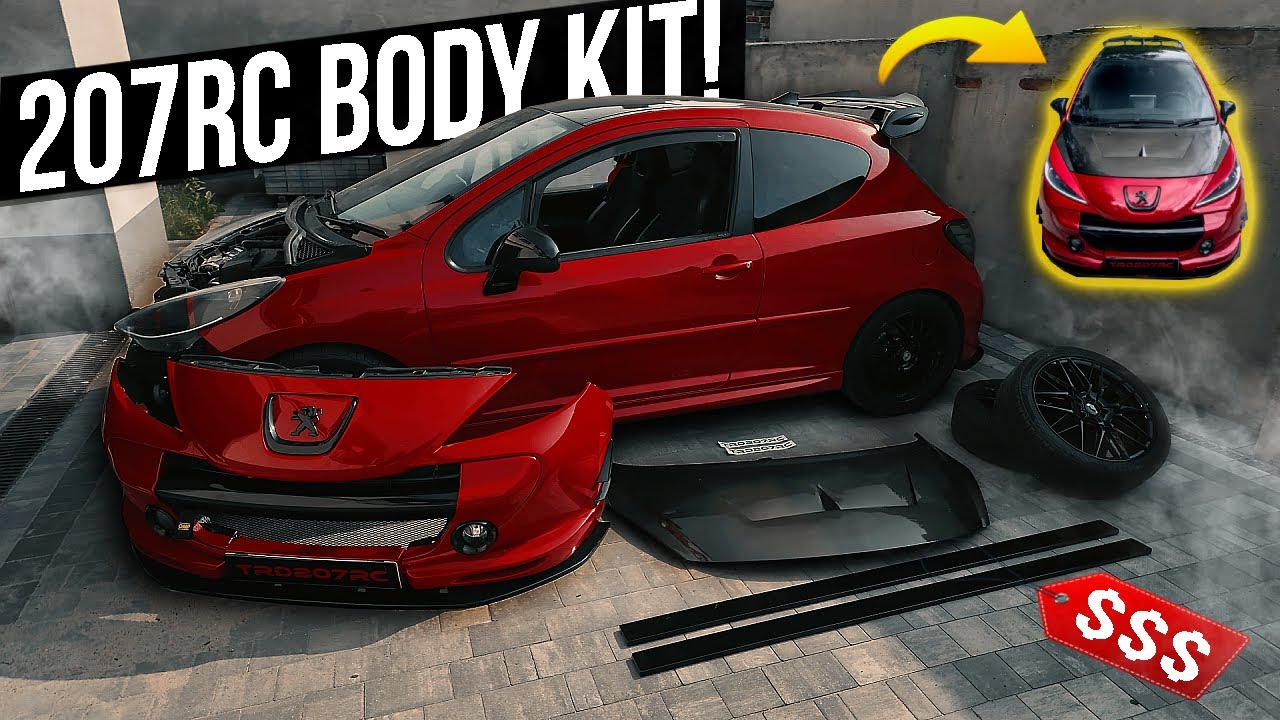 Peugeot 207RC Body Kit Install!