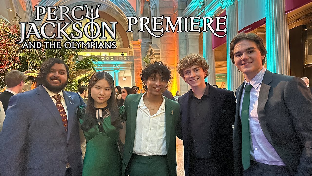 I Went to the PERCY JACKSON PREMIERE! | Vlog
