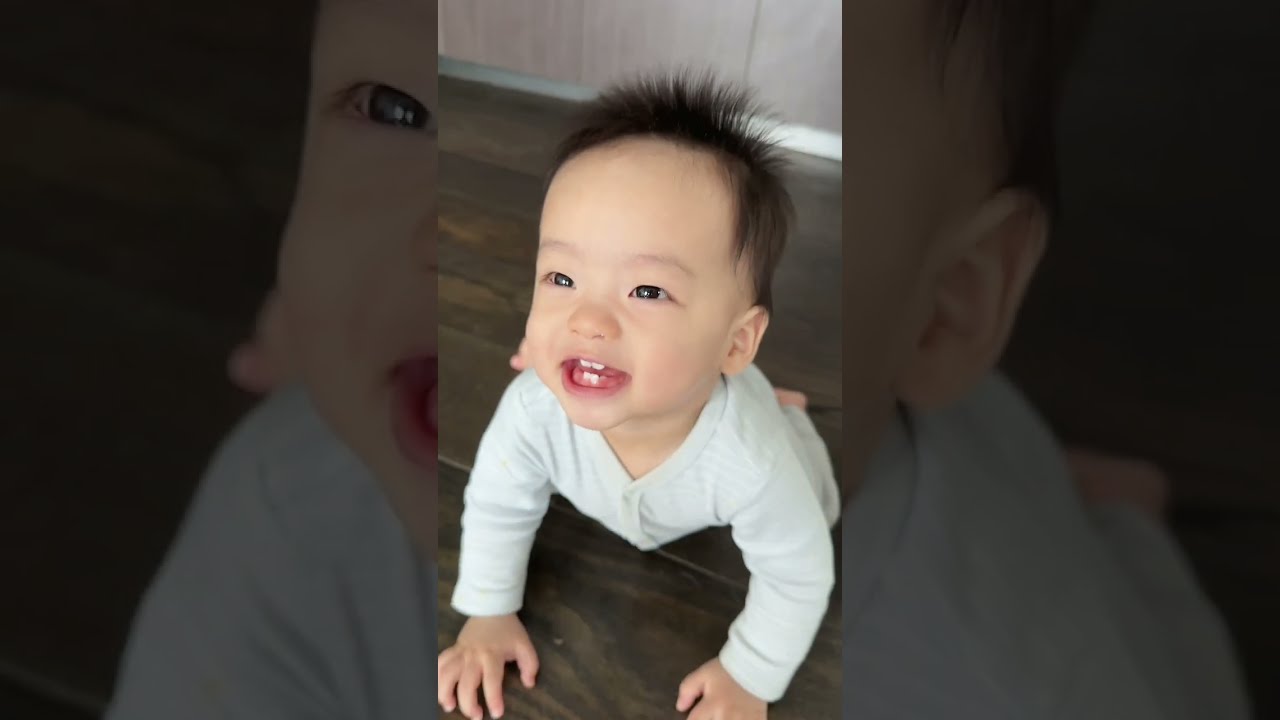 潘爸乐爷VLOG：乐爷变身订书机｜开始学走路｜和爸爸一起在家的一天 LEYE becomes a Stapler | Starting to Walk | A Day at Home with Dad
