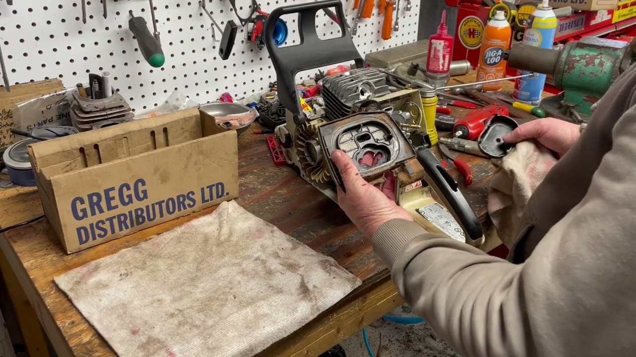 Stihl 046 finished rebuild 