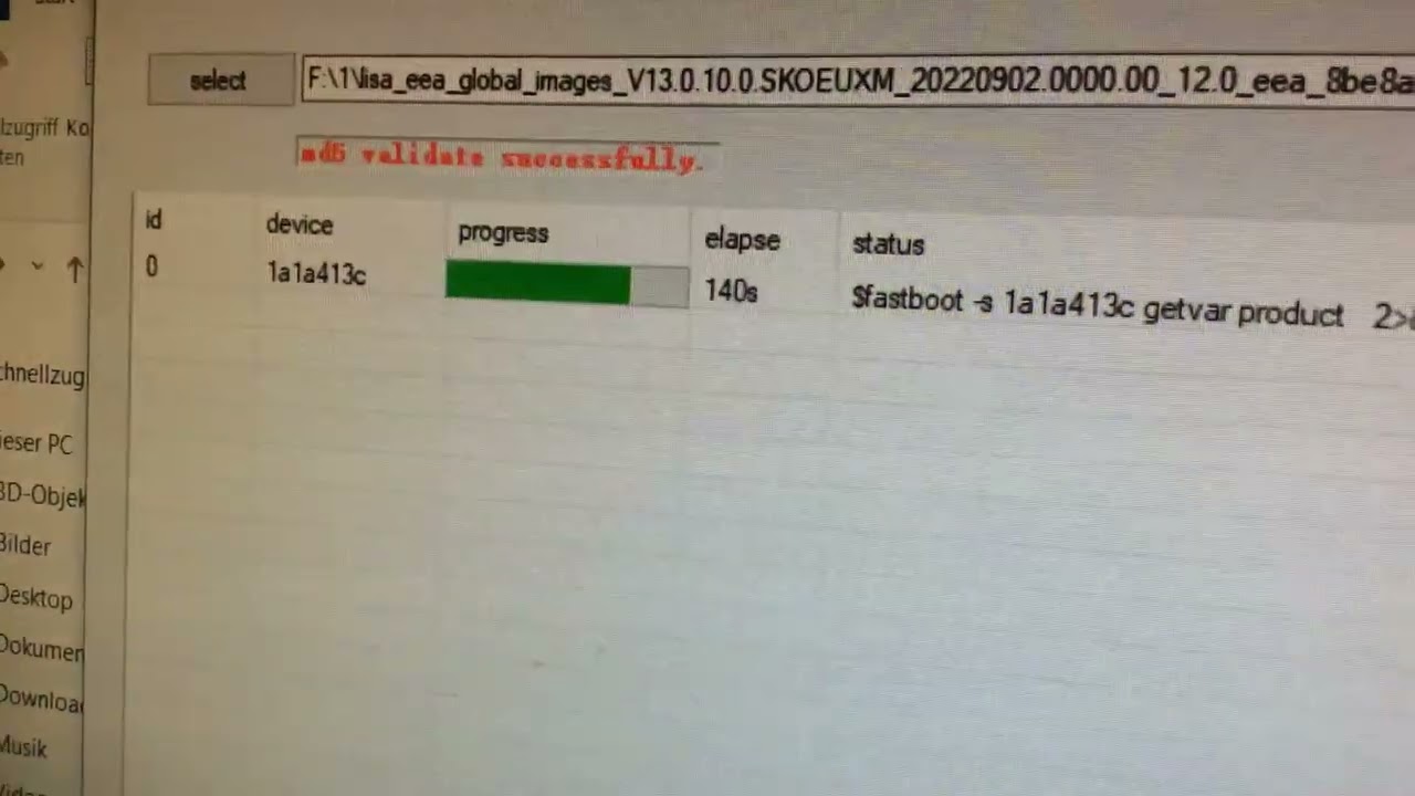 XIAOMI M11 5G Lite „LISA“ Try to Remove Mi Account from Phone by Flash Fastboot www.SIM-UNLOCK.me