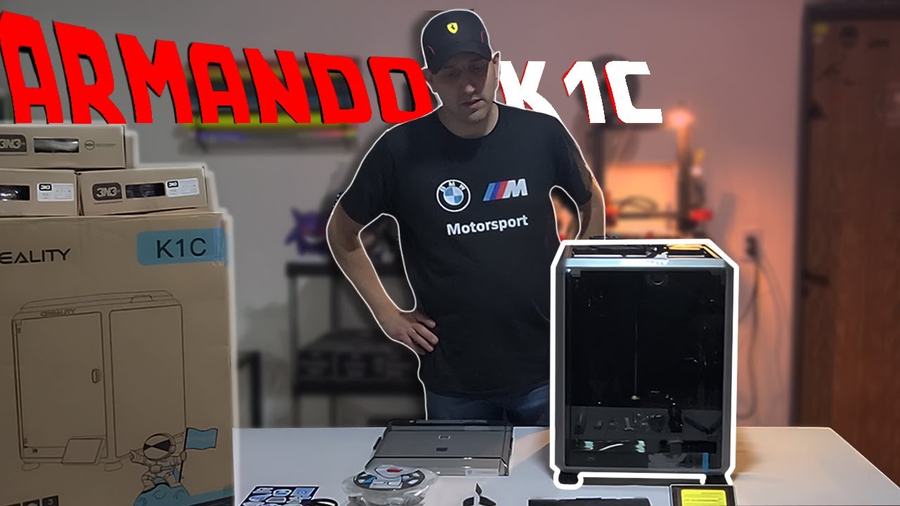 ¿Cómo ARMAR la K1C? | CREALITY