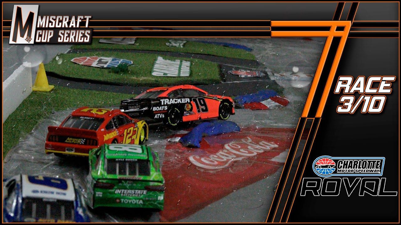 Miscraft Cup Series // S7 R3 // Charlotte Roval [NASCAR Stop-motion]