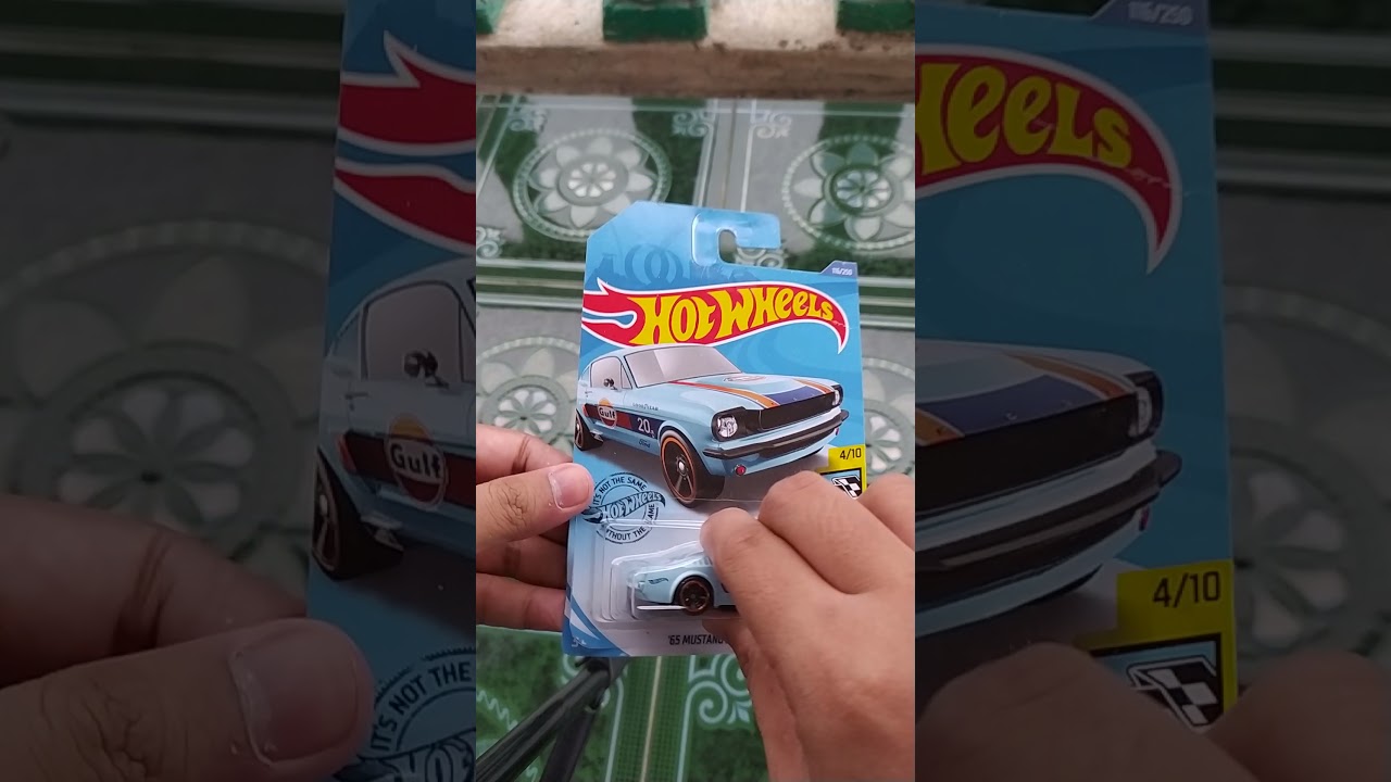 HOT WHEELS (GULF) '65 MUSTANG 2+2 FASTBACK