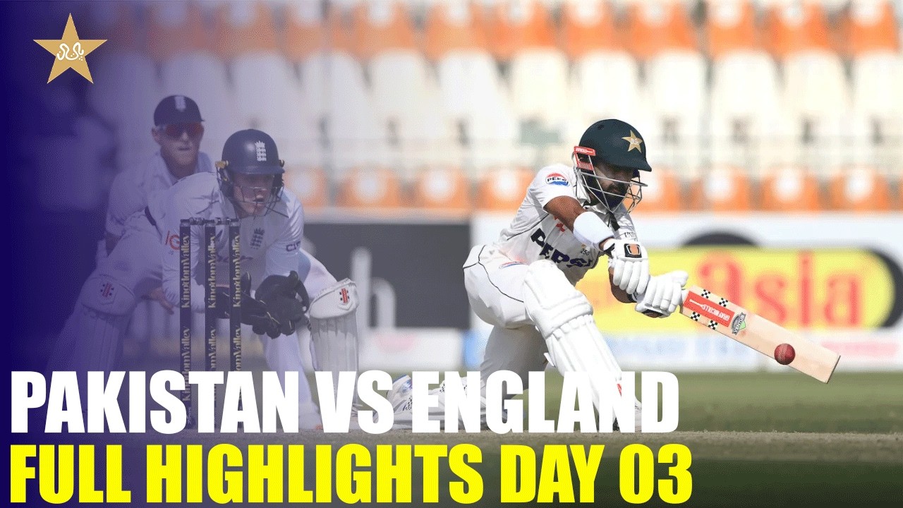 Day 3 Highlights | Pakistan vs England | 2nd Test 2024 | PCB | MR1K