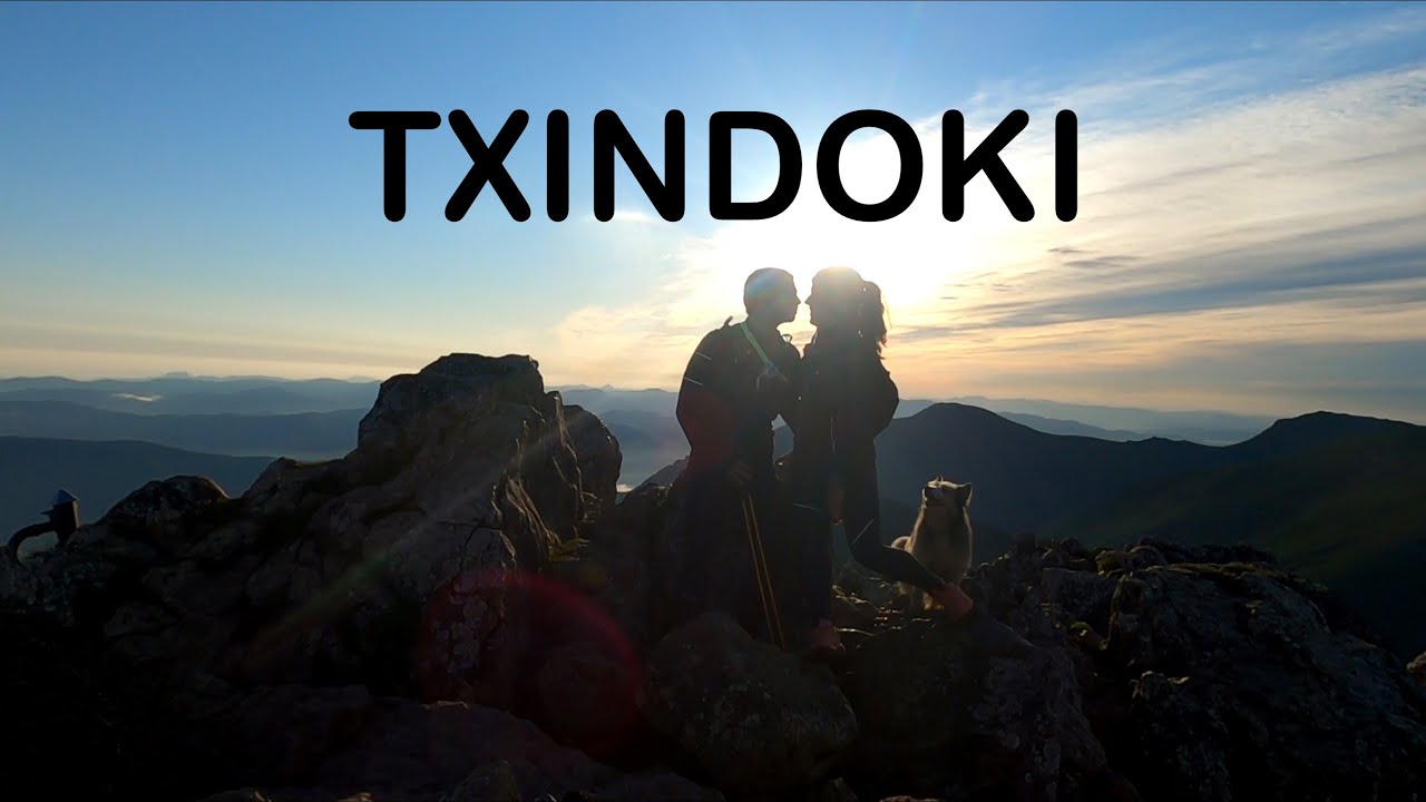 Amanecer subiendo al Txindoki (por Tximista)