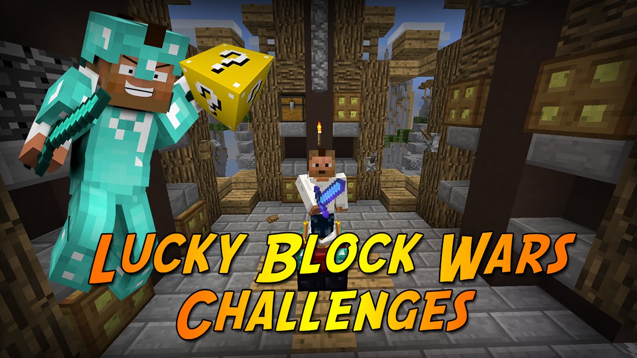 Minecraft Lucky Wars - اتحداك تفوز بدون دروع