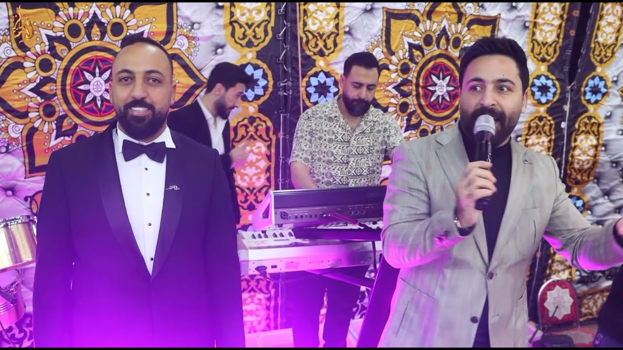 الفنان حسام اللباد والموزع الموسيقي عيسى الرفاعي ولعوها باراضي السلط من حفل زفاف محمد العوامله 2024