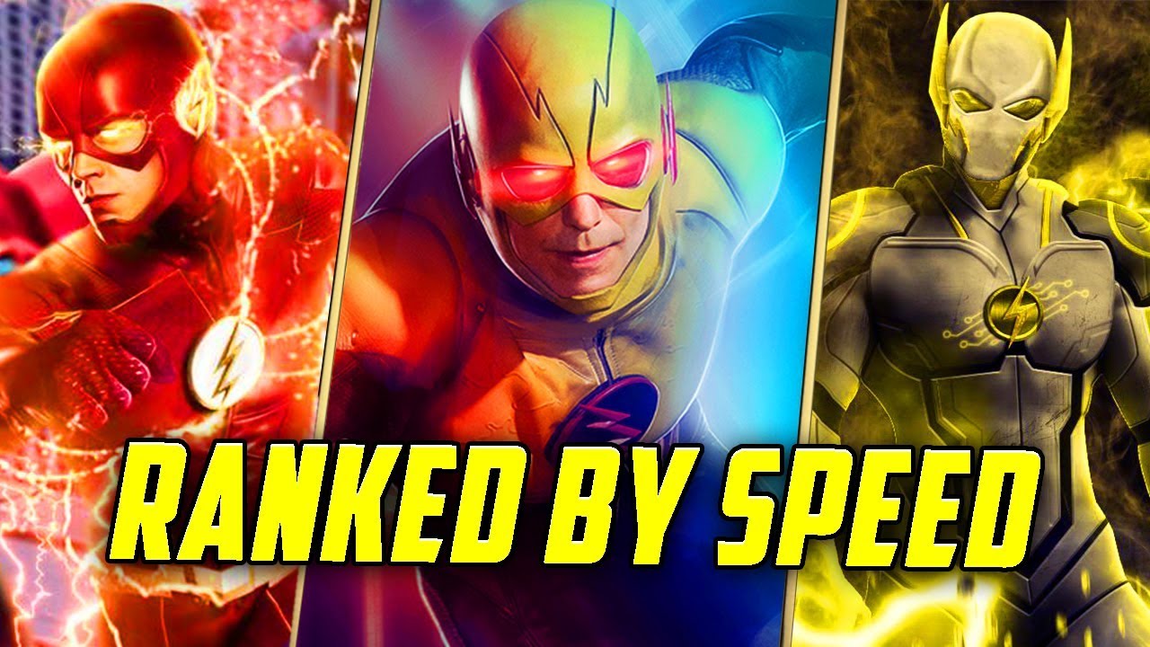 The Flash: Speedsters RANKED By Speed!