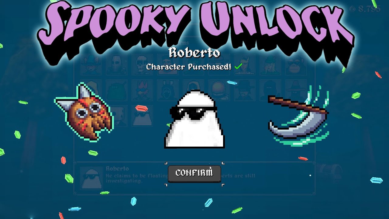 Megabonk - Spooky Update: Roberto Unlock