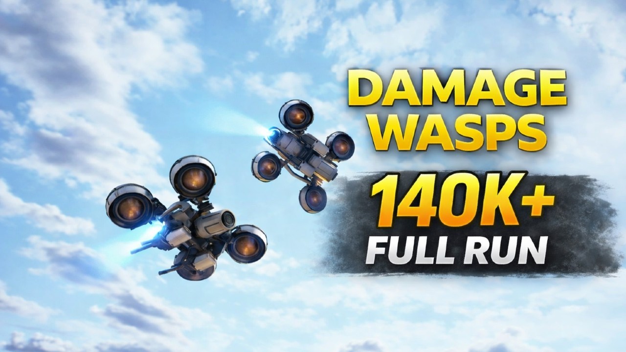 ARC Raiders | Damage Wasps | 140k+ High Score Run