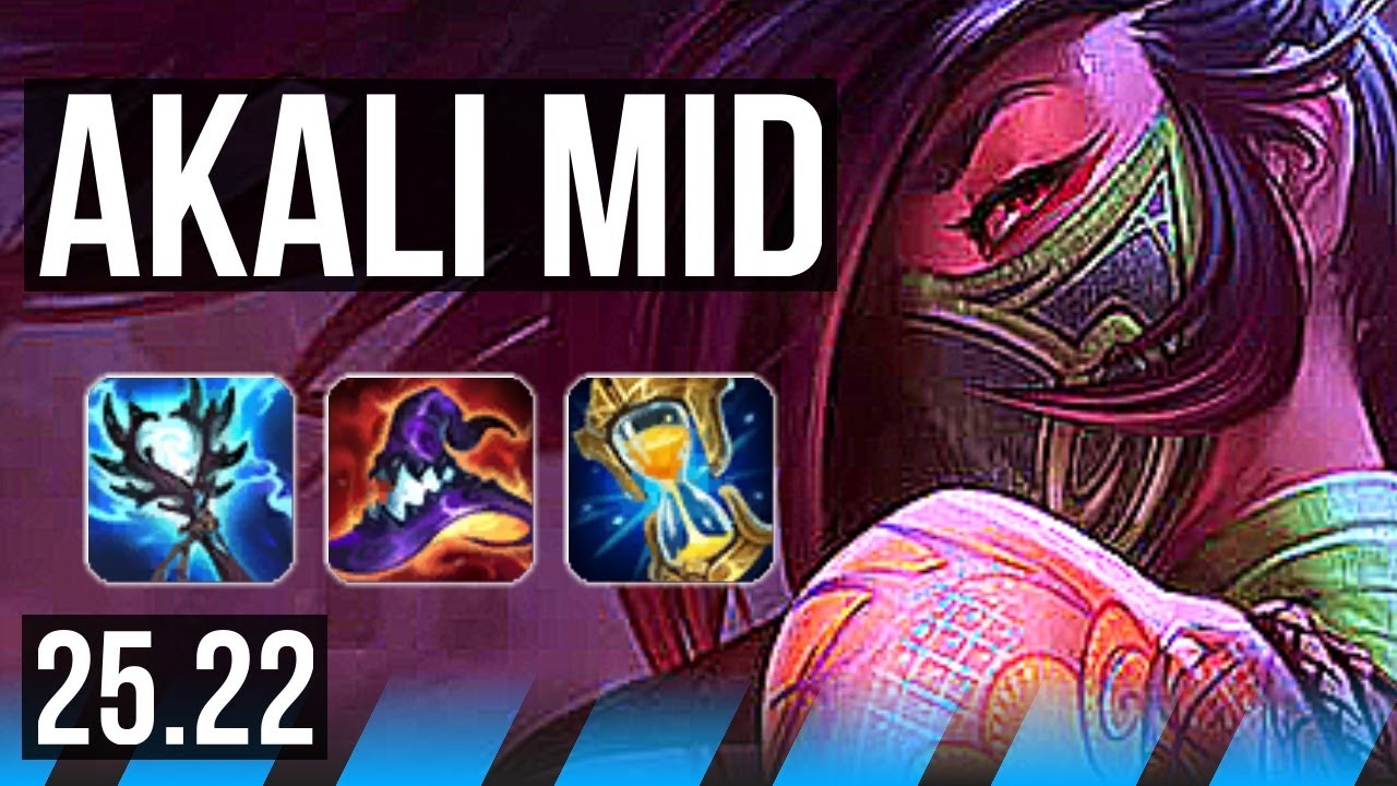 AKALI vs YONE (MID) | KR Master | 25.22