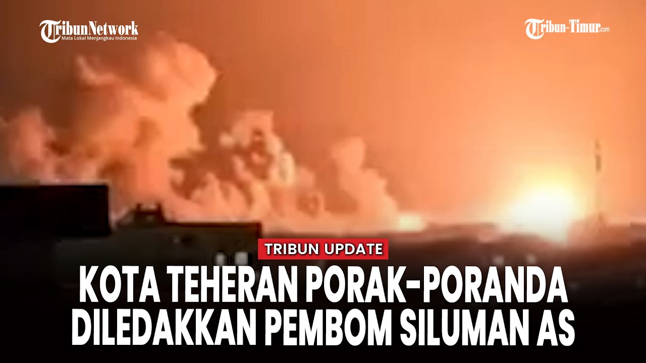 DUARR, Detik-detik Pembom Siluman AS Ledakkan Fasilitas IRGC di Teheran