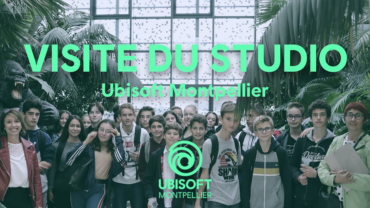 Ubisoft Montpellier | Visite du Studio par des jeunes